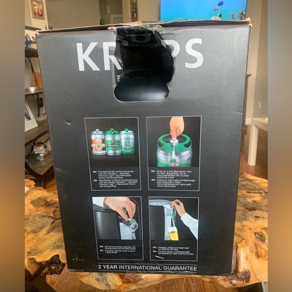 KRUPS BeerTender - Home Draught Beer System - New In Box! - Picture 3 of 7